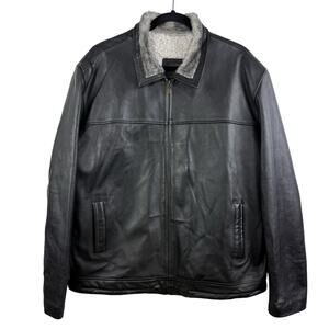 Vintage 100% Leather Black Rayo Creaciones Jacket Mens XXL Buttery Soft Retro